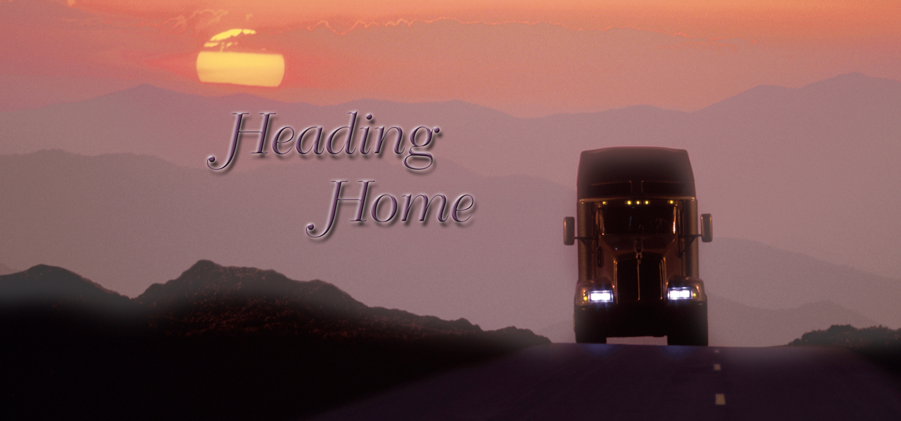 Heading Home Dusk (Text)